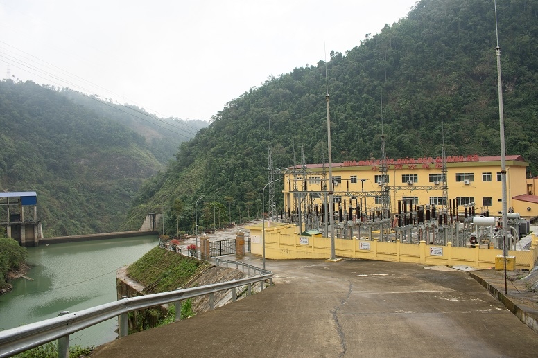 Visit to hydropower project