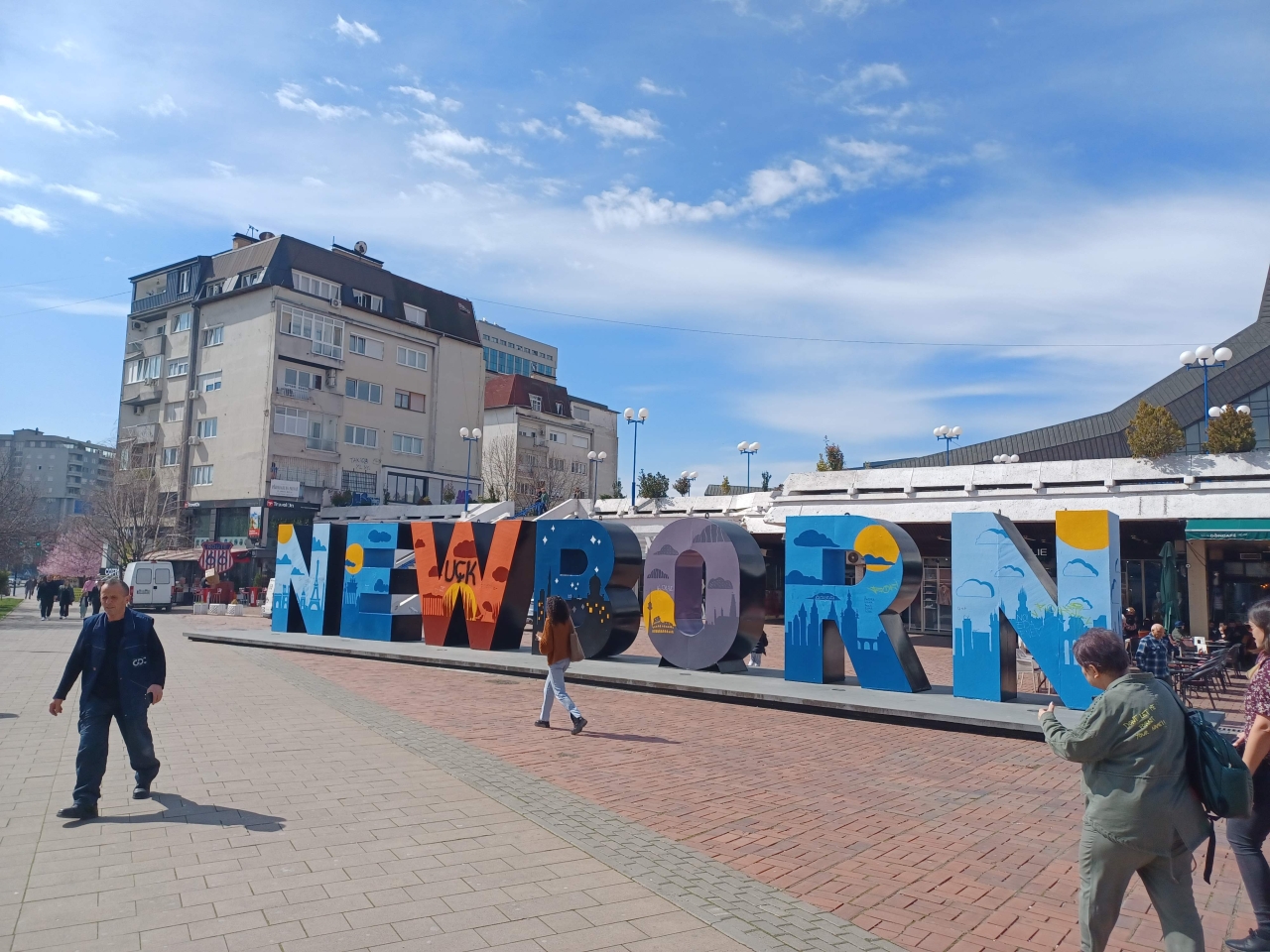 the newborn sign in Kosovo